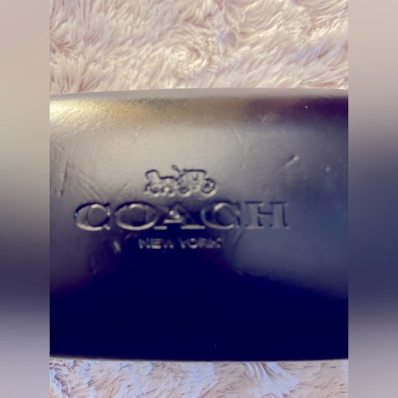 Original Coach Eyeglass case in black with Coach cleaning cloth - Picture 2 of 9